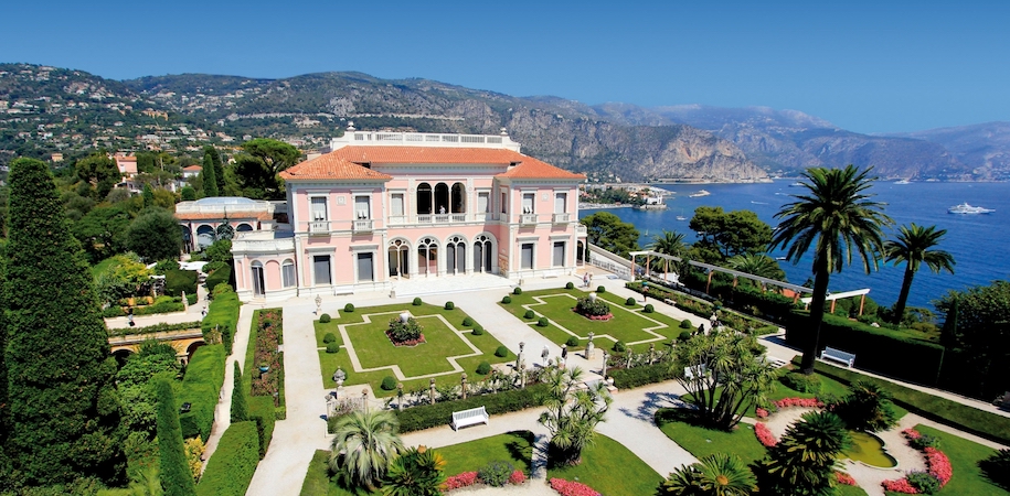 Les jardins et la villa Ephrussi de Rothschild a Saint Jean Cap Ferrat