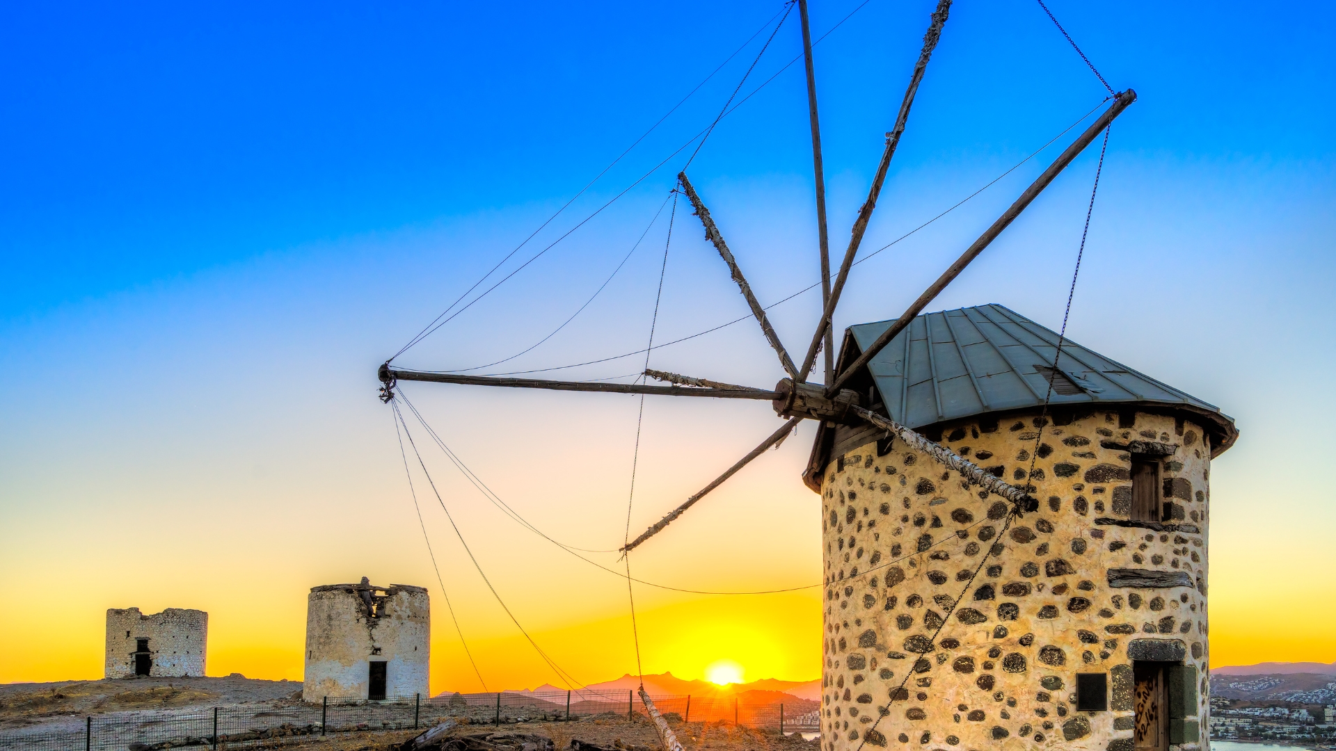 The windmills of Bodrum