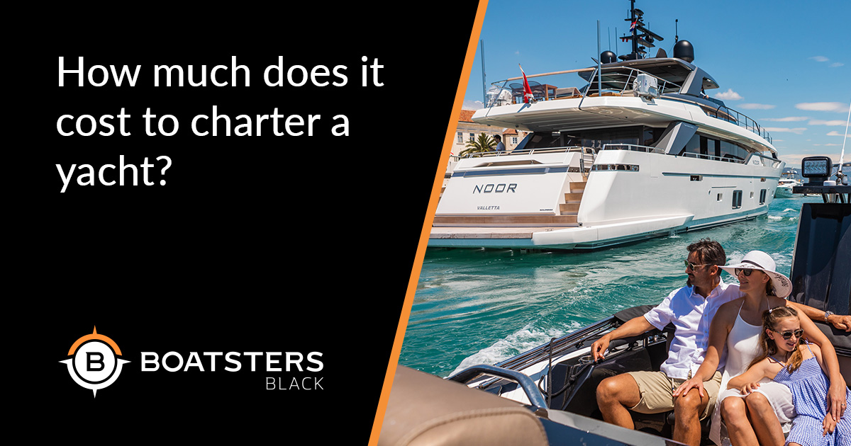 cost of chartering a yacht for a week