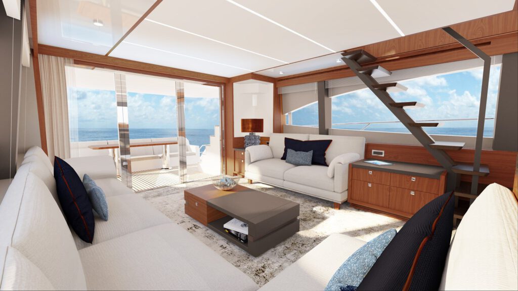 JOHNSON 70′ SKYLOUNGE NEW BUILD
