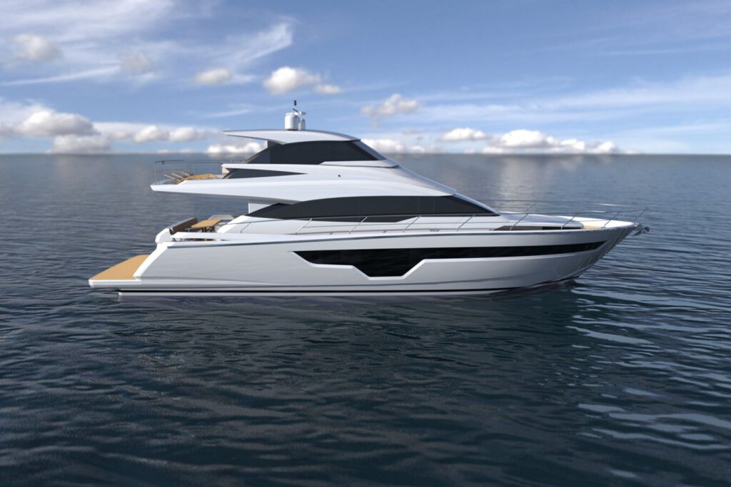 JOHNSON 70′ SKYLOUNGE NEW BUILD